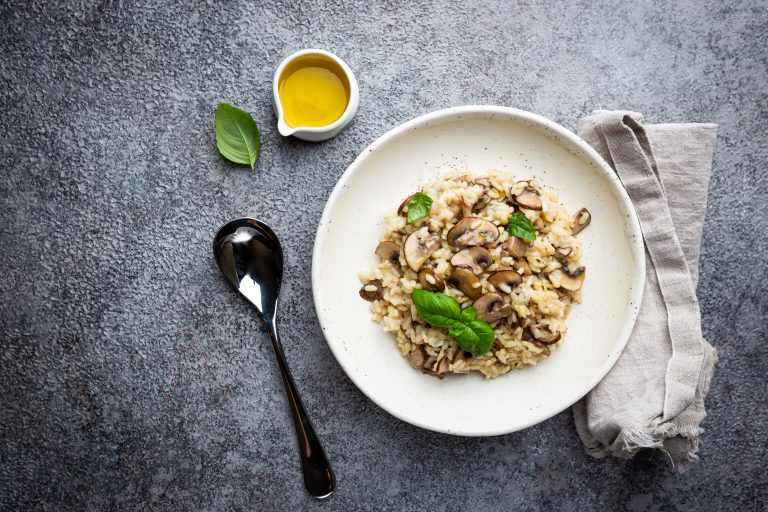 Risotto Pollo e Funghi